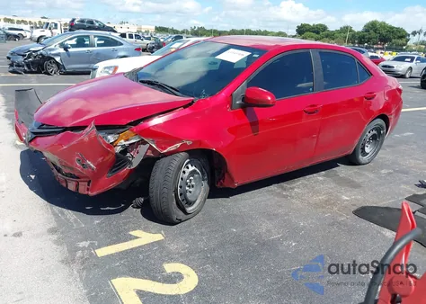 2017 Toyota Corolla Le из США, поврежденный, VIN 2T1BURHE3HC761091